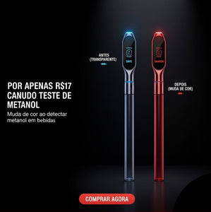 Testador Metanol 100% Certificado